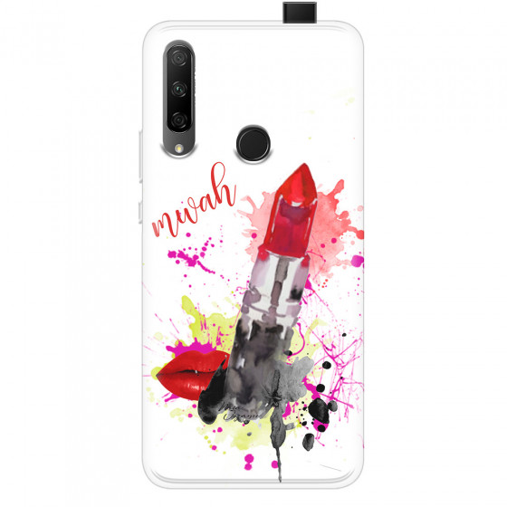 HONOR - Honor 9X - Soft Clear Case - Lipstick