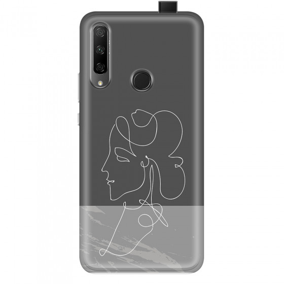 HONOR - Honor 9X - Soft Clear Case - Miss Marble