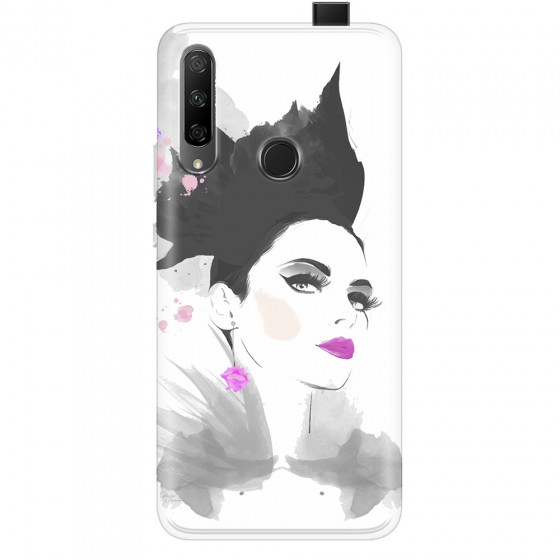 HONOR - Honor 9X - Soft Clear Case - Pink Lips
