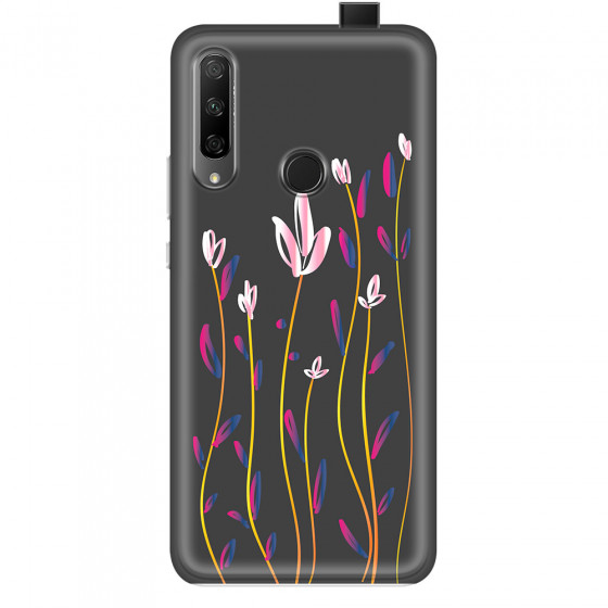 HONOR - Honor 9X - Soft Clear Case - Pink Tulips