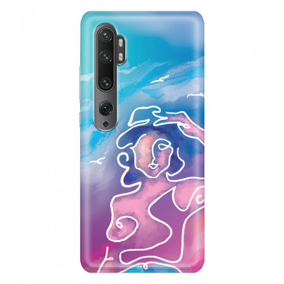 XIAOMI - Mi Note 10 / 10 Pro - Soft Clear Case - Lady With Seagulls