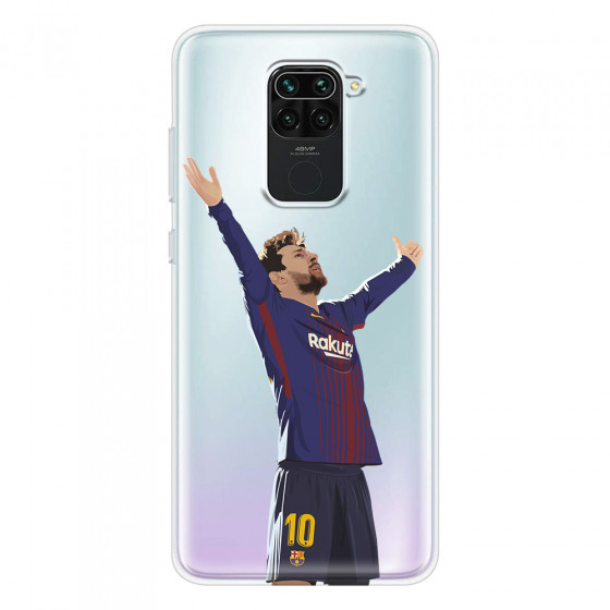 XIAOMI - Redmi Note 9 - Soft Clear Case - For Barcelona Fans