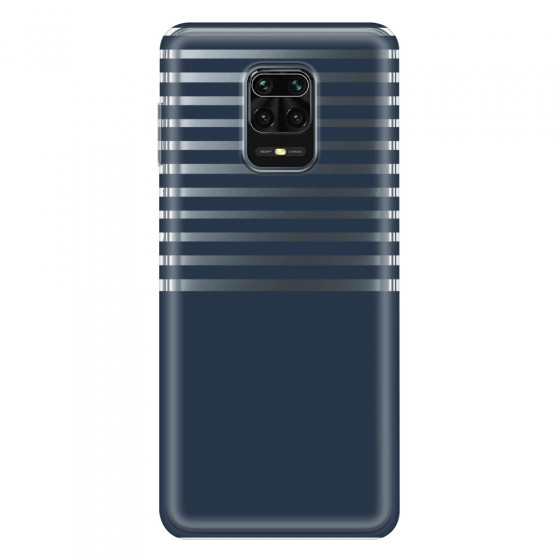 XIAOMI - Redmi Note 9 Pro / Note 9S - Soft Clear Case - Life in Blue Stripes