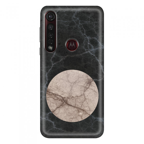 MOTOROLA by LENOVO - Moto G8 Plus - Soft Clear Case - Pure Marble Collection VII.