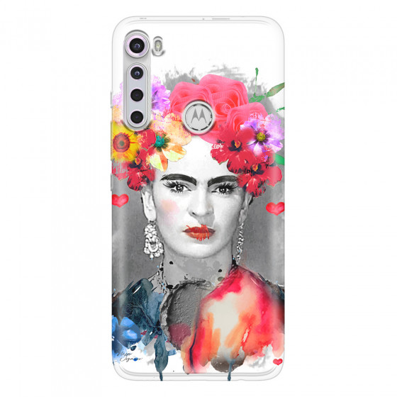 MOTOROLA by LENOVO - Moto One Fusion Plus - Soft Clear Case - In Frida Style