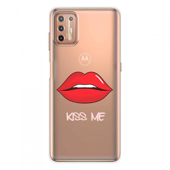 MOTOROLA by LENOVO - Moto G9 Plus - Soft Clear Case - Kiss Me Light