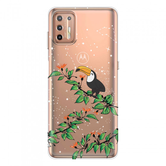 MOTOROLA by LENOVO - Moto G9 Plus - Soft Clear Case - Me, The Stars And Toucan