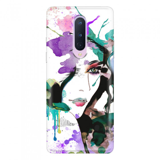 ONEPLUS - OnePlus 8 - Soft Clear Case - Butterfly Eye