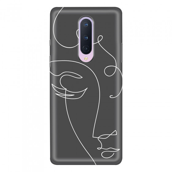 ONEPLUS - OnePlus 8 - Soft Clear Case - Light Portrait in Picasso Style