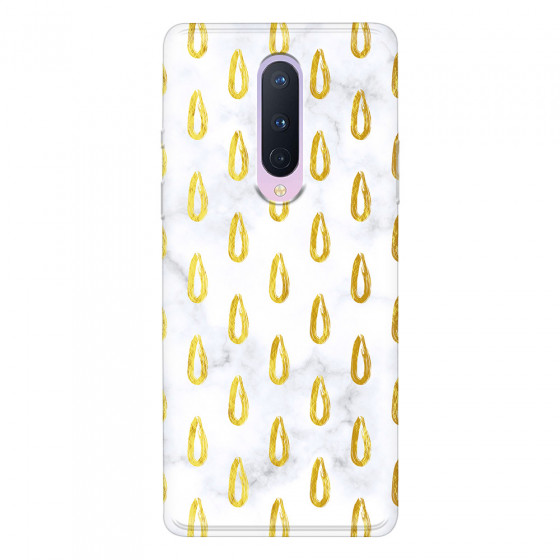 ONEPLUS - OnePlus 8 - Soft Clear Case - Marble Drops