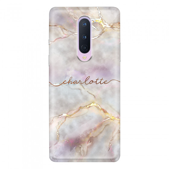 ONEPLUS - OnePlus 8 - Soft Clear Case - Marble Rootage