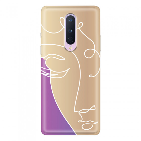 ONEPLUS - OnePlus 8 - Soft Clear Case - Miss Rose Gold
