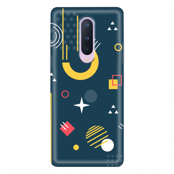 ONEPLUS - OnePlus 8 - Soft Clear Case - Retro Style Series II.