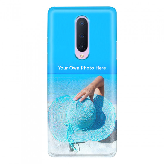 ONEPLUS - OnePlus 8 - Soft Clear Case - Single Photo Case