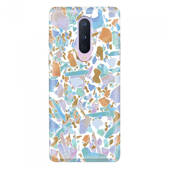 ONEPLUS - OnePlus 8 - Soft Clear Case - Terrazzo Design VIII