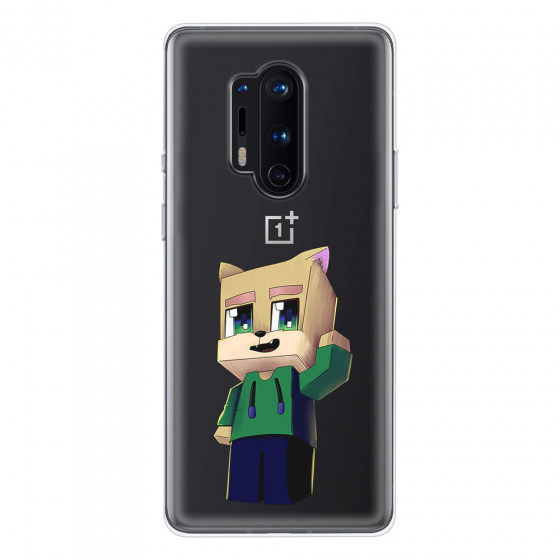 ONEPLUS - OnePlus 8 Pro - Soft Clear Case - Clear Fox Player