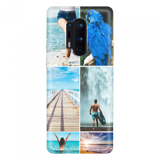 ONEPLUS - OnePlus 8 Pro - Soft Clear Case - Collage of 6
