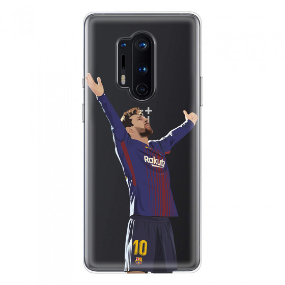 ONEPLUS - OnePlus 8 Pro - Soft Clear Case - For Barcelona Fans