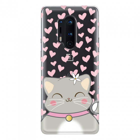 ONEPLUS - OnePlus 8 Pro - Soft Clear Case - Kitty