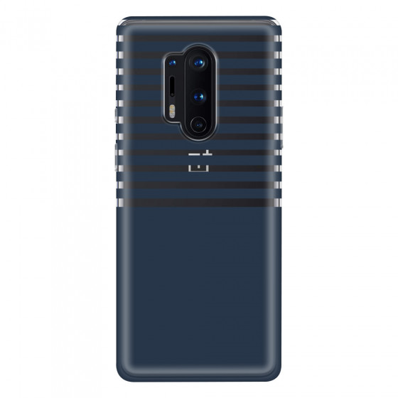 ONEPLUS - OnePlus 8 Pro - Soft Clear Case - Life in Blue Stripes