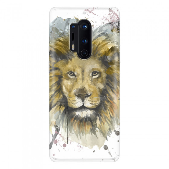 ONEPLUS - OnePlus 8 Pro - Soft Clear Case - Lion