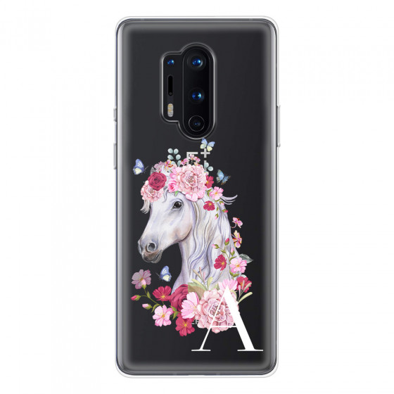 ONEPLUS - OnePlus 8 Pro - Soft Clear Case - Magical Horse White