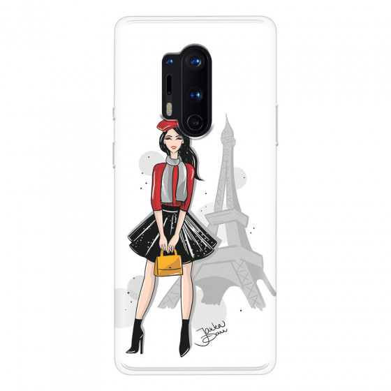 ONEPLUS - OnePlus 8 Pro - Soft Clear Case - Paris With Love