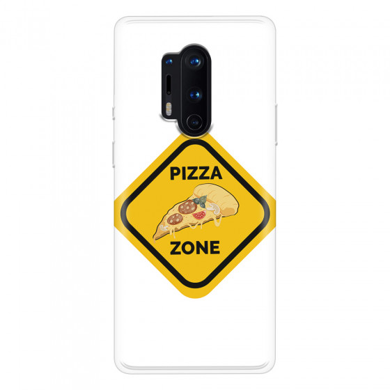 ONEPLUS - OnePlus 8 Pro - Soft Clear Case - Pizza Zone Phone Case