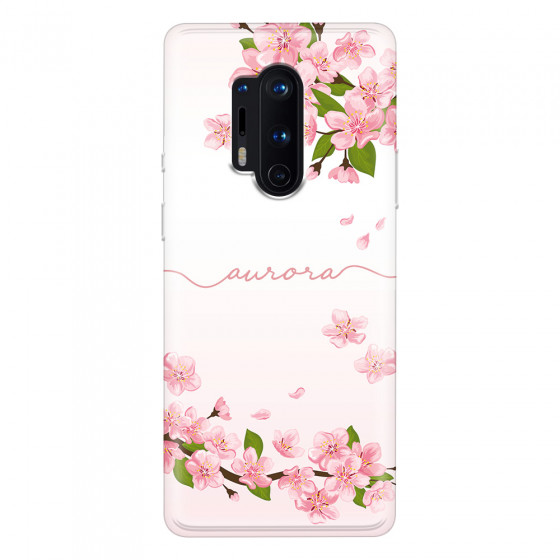 ONEPLUS - OnePlus 8 Pro - Soft Clear Case - Sakura Handwritten
