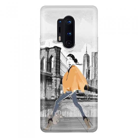 ONEPLUS - OnePlus 8 Pro - Soft Clear Case - The New York Walk