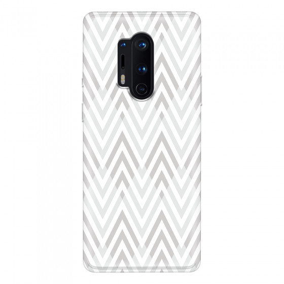 ONEPLUS - OnePlus 8 Pro - Soft Clear Case - Zig Zag Patterns
