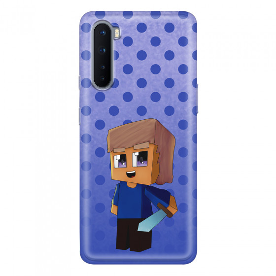 ONEPLUS - OnePlus Nord - Soft Clear Case - Blue Sword Kid