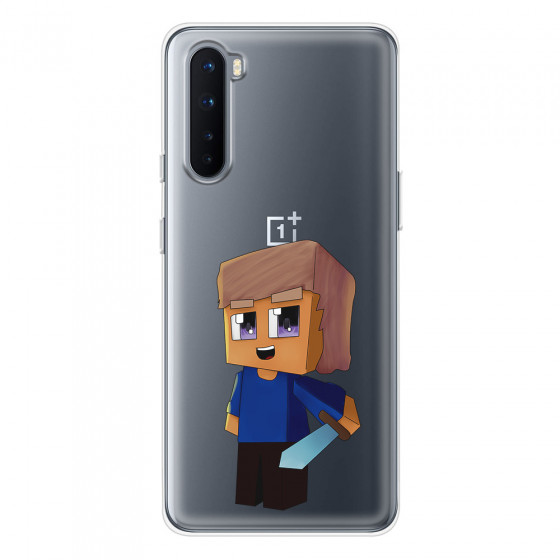 ONEPLUS - OnePlus Nord - Soft Clear Case - Clear Sword Kid