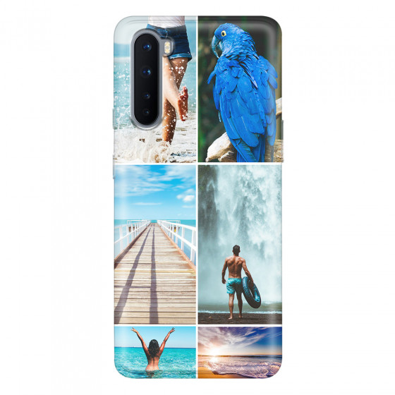 ONEPLUS - OnePlus Nord - Soft Clear Case - Collage of 6