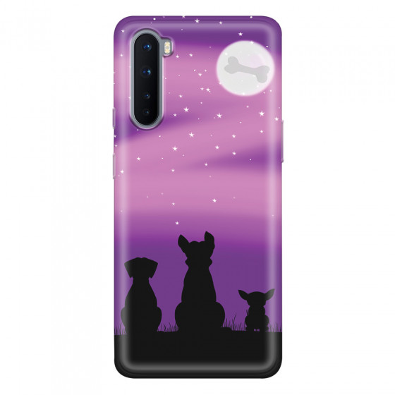 ONEPLUS - OnePlus Nord - Soft Clear Case - Dog's Desire Violet Sky
