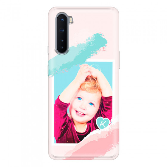 ONEPLUS - OnePlus Nord - Soft Clear Case - Kids Initial Photo
