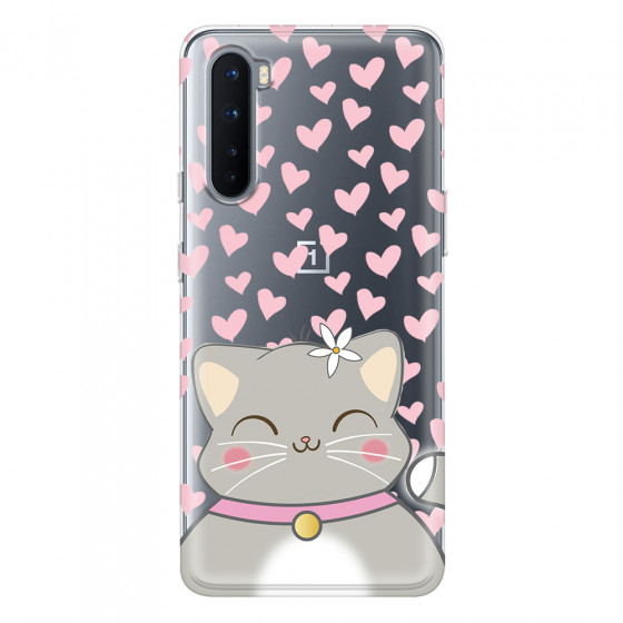 ONEPLUS - OnePlus Nord - Soft Clear Case - Kitty