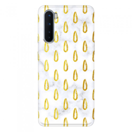 ONEPLUS - OnePlus Nord - Soft Clear Case - Marble Drops