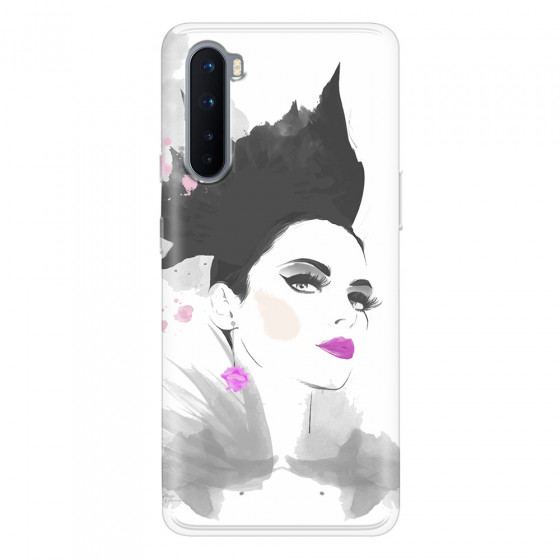 ONEPLUS - OnePlus Nord - Soft Clear Case - Pink Lips
