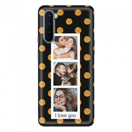 ONEPLUS - OnePlus Nord - Soft Clear Case - Triple Love Dots Photo