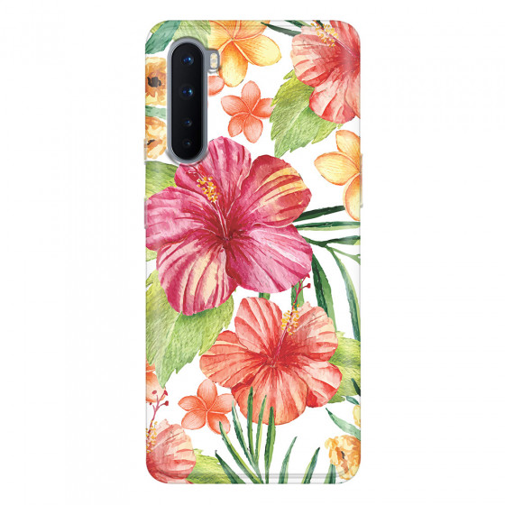 ONEPLUS - OnePlus Nord - Soft Clear Case - Tropical Vibes