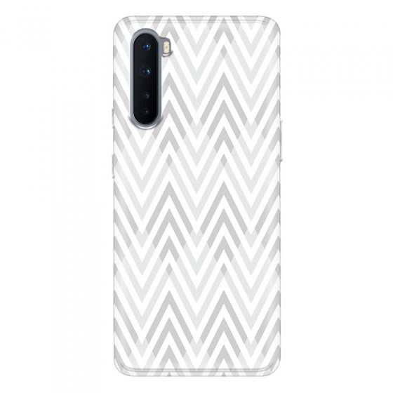 ONEPLUS - OnePlus Nord - Soft Clear Case - Zig Zag Patterns