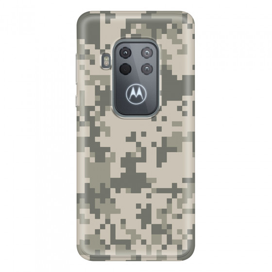 MOTOROLA by LENOVO - Moto One Zoom - Soft Clear Case - Digital Camouflage