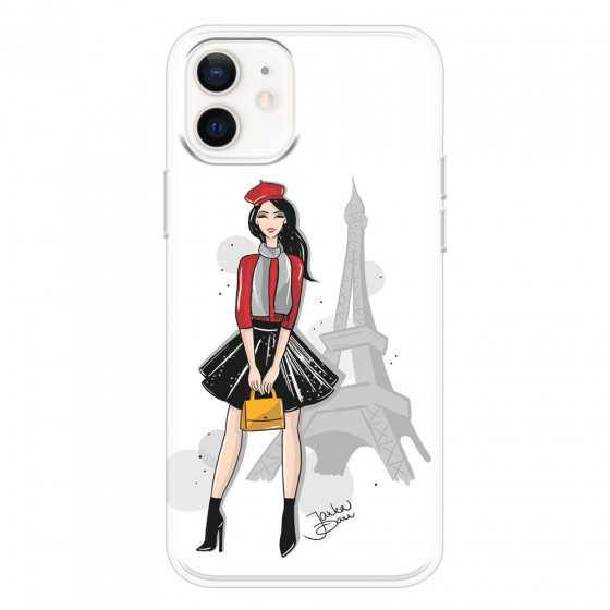 APPLE - iPhone 12 - Soft Clear Case - Paris With Love