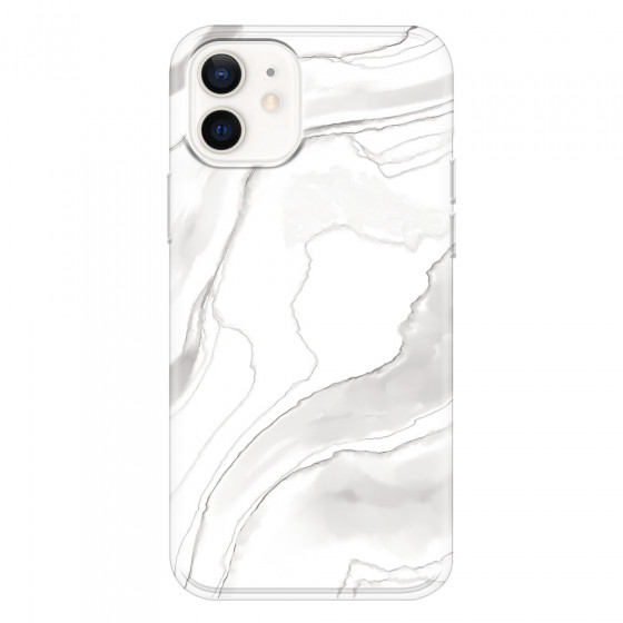 APPLE - iPhone 12 - Soft Clear Case - Pure Marble Collection III.
