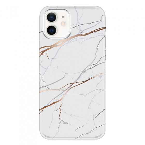 APPLE - iPhone 12 - Soft Clear Case - Pure Marble Collection IV.