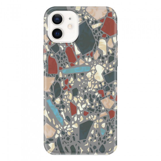 APPLE - iPhone 12 - Soft Clear Case - Terrazzo Design X