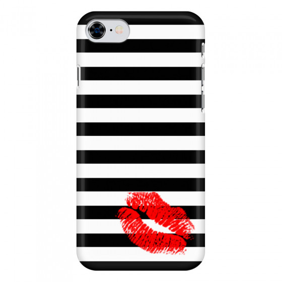 APPLE - iPhone SE 2020 - 3D Snap Case - B&W Lipstick