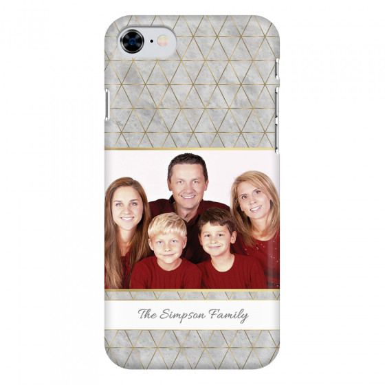 APPLE - iPhone SE 2020 - 3D Snap Case - Happy Family