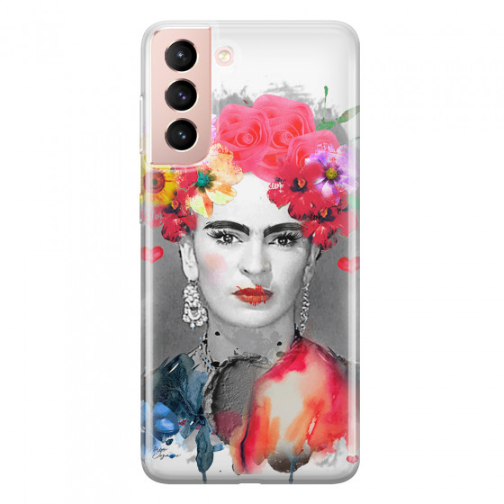 SAMSUNG - Galaxy S21 - Soft Clear Case - In Frida Style